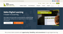 Desktop Screenshot of idahodigitallearning.org